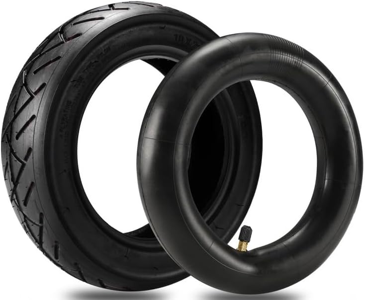 TOCBEUU 10X2.125 Inch Inner & Outer Tube tire for Electric Scooter: 50/75-6.1 Replacement Inflated Tires,10X2 Tyre for Gotrax G4/G Max Ultra/Tour Xp & hover-1/ hover 1 ebike & Apollo Explore (1 Sets) - Image 1